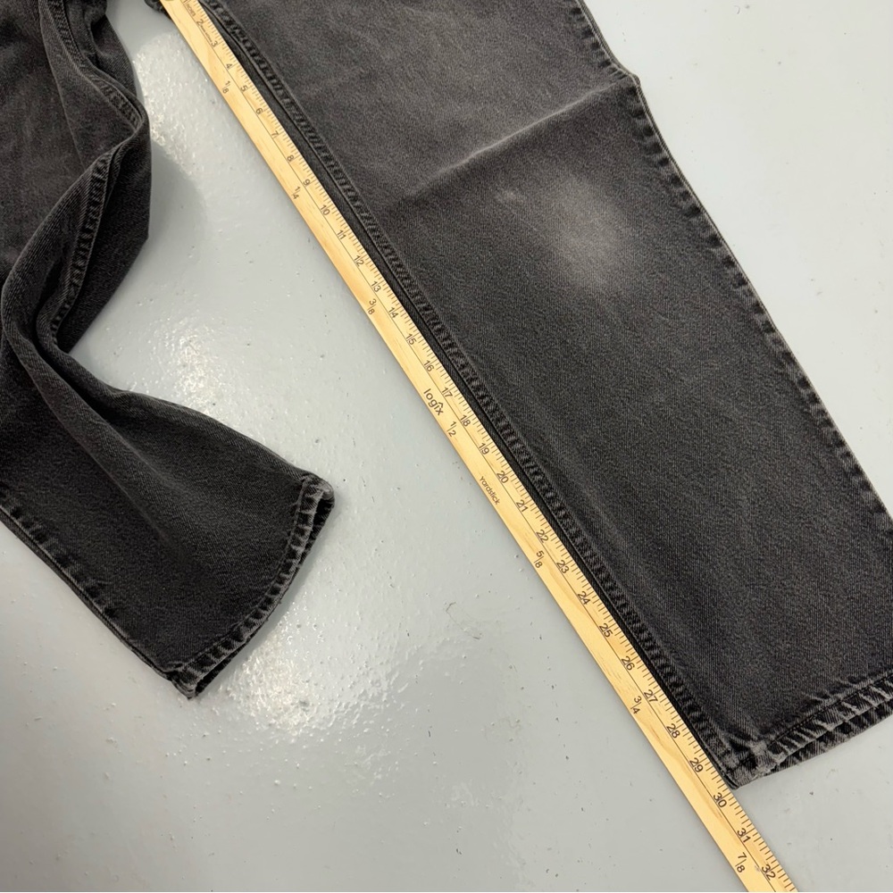 Vintage Levi’s 550 Black Denim Jeans Relaxed Fit 31x30 - Picture 5 of 6